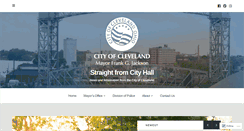 Desktop Screenshot of clecityhall.com